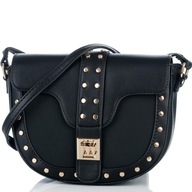 Malá crossbody messenger kabelka Monnari, čierna, cvoky Malá crossbody messenger kabelka Monnari, čierna, cvoky