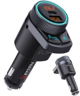 Feegar QC3.0 38W AutoSearch AUX FM vysielač Feegar QC3.0 38W AutoSearch AUX FM vysielač
