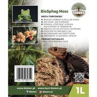 BioSphag Moss sphagnum mach Chile Sphagnum 1L do terária BioSphag Moss sphagnum mach Chile Sphagnum 1L do terária