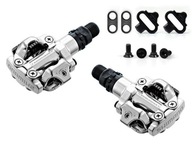 Shimano SPD PD-M520 strieborné pedále + kopačky Shimano SPD PD-M520 strieborné pedále + kopačky