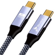 Thunderbolt 3 USB-C PD kábel 100W 20Gb 4K 60Hz 3m Thunderbolt 3 USB-C PD kábel 100W 20Gb 4K 60Hz 3m