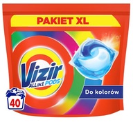 Vizir ALL-in-1 Laundry kapsule farba 40 praní Vizir ALL-in-1 Laundry kapsule farba 40 praní