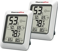 Digitálny vlhkomer, vnútorný teplomer ThermoPro TP50 2 ks