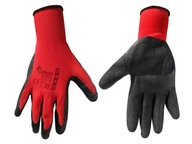 Ochranné rukavice GEKO veľkosť 10 /latexová červená/ G7353