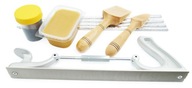 Cínovacia sada Hebel Wax Tin Paste Spatules 2s POLOKRUHÁ RAŠPLA jemná Cínovacia sada Hebel Wax Tin Paste Spatules 2s POLOKRUHÁ RAŠPLA jemná
