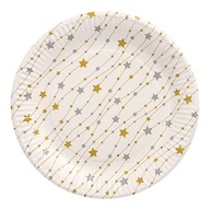 Papstar vianočný papierový tanier 23 cm 50 ks Papstar vianočný papierový tanier 23 cm 50 ks