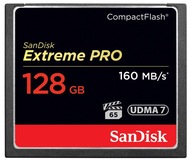 Pamäťová karta SanDisk CF Extreme PRO 128GB 160MB/s