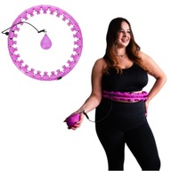 Prsteň na chudnutie HULA HOP PLUS SIZE + váhovo nastaviteľný pás 48-125cm
