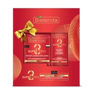 Bielenda Super Trio 50+ darčeková sada Denný/nočný krém/sérum Bielenda Super Trio 50+ darčeková sada Denný/nočný krém/sérum