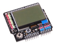Arduino UNO Shield shield - LCD12864 grafický displej + joystick Arduino UNO Shield shield - LCD12864 grafický displej + joystick