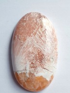 FUSIMA Scolecite ružový kabošon ~4,1x2,4 cm č.32 FUSIMA Scolecite ružový kabošon ~4,1x2,4 cm č.32