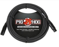 Pig Hog PHM30BKW - XLR mikrofónový kábel 9m