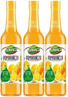 Pomarančový Łowicz sirup 400 ml x 3 Pomarančový Łowicz sirup 400 ml x 3