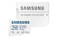 Micro SD karta SAMSUNG EVO Plus 256GB 130MB
