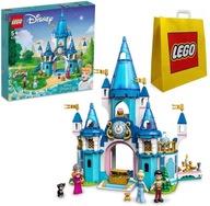 LEGO Disney Očarujúci hrad Popoluška princa 43206 + LEGO papierová taška