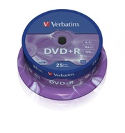 DVD+R 16x 4,7GB 25P CB 43500