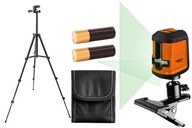 NEO CROSS LASER LEVEL 15m ZELENÁ + STOJ