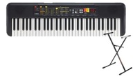 KĽÚČ Z KLÁVESNICE YAMAHA PSR F-52 + STATÍV + KURZ