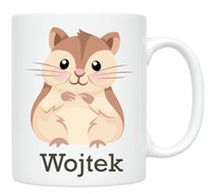 Hrnček s motívom HAMSTER ako darček + akékoľvek meno, krabička 330 ml Hrnček s motívom HAMSTER ako darček + akékoľvek meno, krabička 330 ml