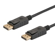 Kábel SAVIO CL-137 (DisplayPort M - DisplayPort M;