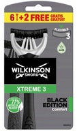 8x holiaci strojček WILKINSON Xtreme 3 Black Edition