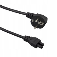 NAPÁJACÍ KÁBEL k notebooku clover 3m C5 3-pin NAPÁJACÍ KÁBEL k notebooku clover 3m C5 3-pin