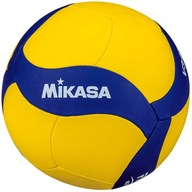 Volejbalová lopta Mikasa žltá a modrá V345W 5