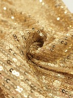 Jednoduchý zlatý flitrový sieťovaný flitrový dekoračný materiál Jednoduchý zlatý flitrový sieťovaný flitrový dekoračný materiál