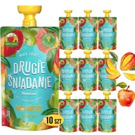 100% MANGO JABLKO MUS zdravé bez cukru 10x100g 1kg 100% MANGO JABLKO MUS zdravé bez cukru 10x100g 1kg
