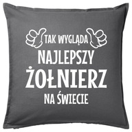 Vankúšový darček NAJLEPŠÍ VOJAK NA SVETE Vankúšový darček NAJLEPŠÍ VOJAK NA SVETE