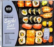 Sushi Set Premium Silver sushi set pre 4-6 osôb Sushi Set Premium Silver sushi set pre 4-6 osôb