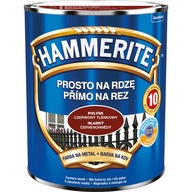 Farba na hrdzu Hammerite Červený oxid lesk 2,5L Farba na hrdzu Hammerite Červený oxid lesk 2,5L