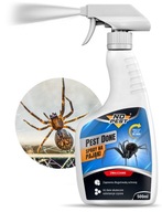 SPRAY AGENT AEROSOL SPREJ TEKUTINY PRÍPRAVOK PRE pavúkov COVERBEBS BEZ ŠKODCU 500ml
