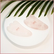 Gua Sha stone foot - Yeye pink quartz