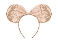 MINNIE SEQUINS MOUSE BAND MINNIE ROSE GOLD
