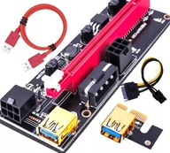 Riser 009S GOLD Nový model! USB 3.0 PCI-E