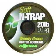 Pletená šnúra Korda Polotuhá N-Trap Zelená 15 lb 20 m Pletená šnúra Korda Polotuhá N-Trap Zelená 15 lb 20 m