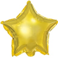 Fóliové BALÓNY STAR zlaté NARODENINY 25 ks Fóliové BALÓNY STAR zlaté NARODENINY 25 ks