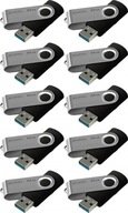 Pendrive GoodRam Twister 64GB USB 3.0 čierny a strieborný x10 Pendrive GoodRam Twister 64GB USB 3.0 čierny a strieborný x10