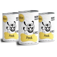Pepe pork mokré krmivo pre psov set 3x400g, natural, prémiová konzerva Pepe pork mokré krmivo pre psov set 3x400g, natural, prémiová konzerva