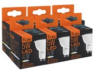 GU10 LED ŽIAROVKA 5W studená biela - 6500K GU10 LED ŽIAROVKA 5W studená biela - 6500K