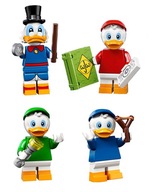 Súprava kociek 4 figúrok Duck Tales DuckTales Súprava kociek 4 figúrok Duck Tales DuckTales