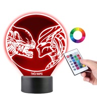 Stolná lampa Alien Predator PLEXIDO soška Stolná lampa Alien Predator PLEXIDO soška