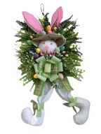 Predné dvere Veľkonočný zajačik Garland Jarná dekorácia