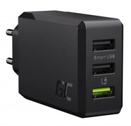 Green Cell GC ChargeSource 3 3x USB 30W Green Cell GC ChargeSource 3 3x USB 30W
