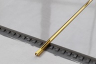 KOVOVÝ PROFIL ZLATÝ ZLATÝ 1x244 LESK OCEL INOX KOVOVÝ PROFIL ZLATÝ ZLATÝ 1x244 LESK OCEL INOX