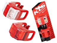Sada červených LED svietidiel KELLYS TWINS II Sada červených LED svietidiel KELLYS TWINS II