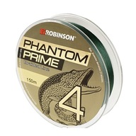 ROBINSON PHANTOM PRIME X4 výplet 0,10 mm x 150 m tmavozelený ROBINSON PHANTOM PRIME X4 výplet 0,10 mm x 150 m tmavozelený