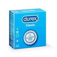 3 klasické kondómy DUREX CLASSIC