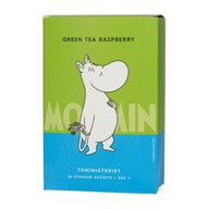 Moomin Green Tea Malinový čaj 20 pyramíd Teministeriet Moomin Green Tea Malinový čaj 20 pyramíd Teministeriet